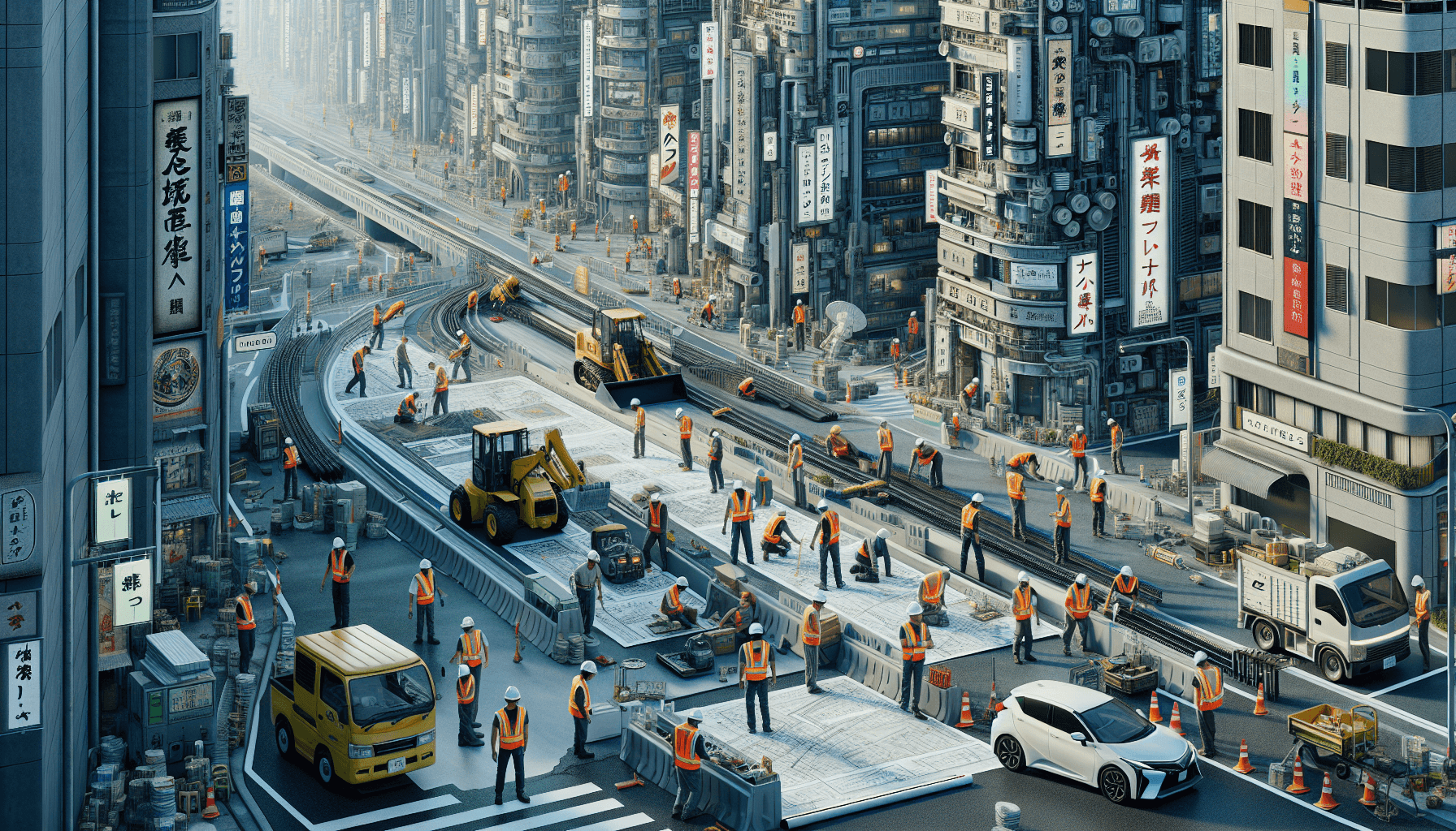 16 実際の作業と工事の流れ