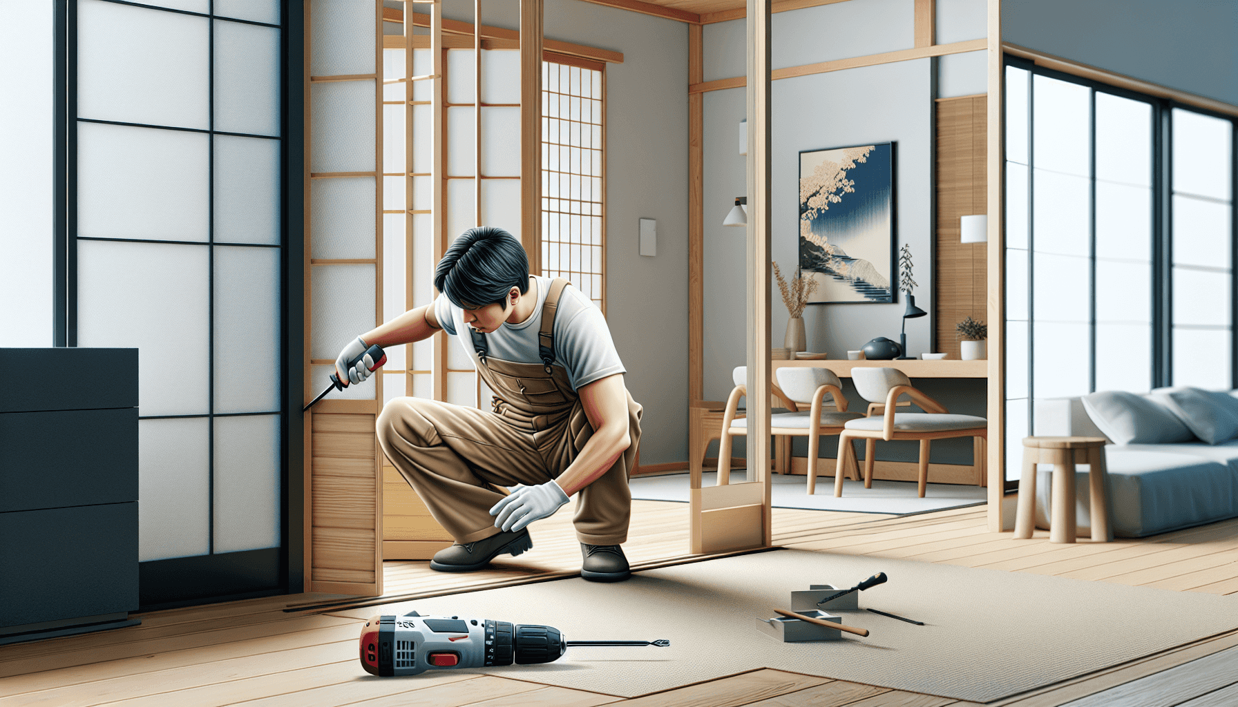 19 ドアの取り外しと準備